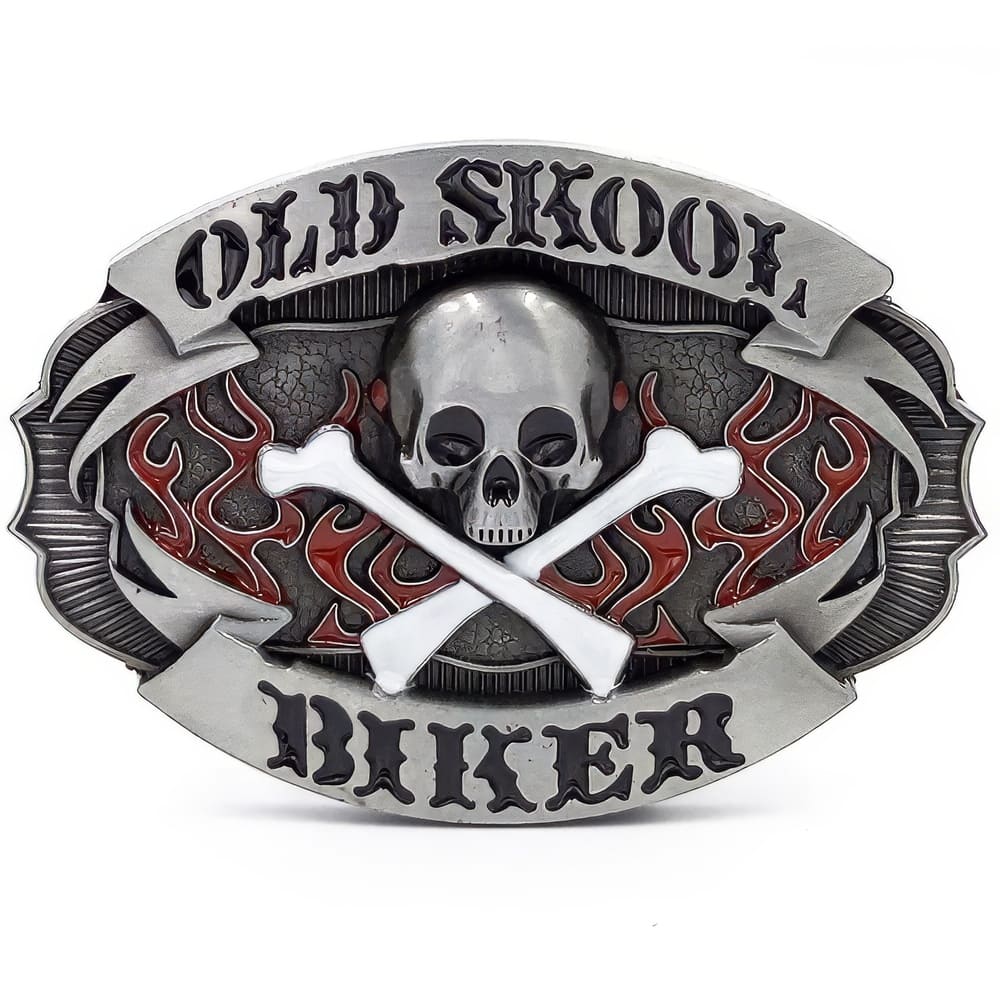Boucle Ceinture Crane Biker Os Croisé