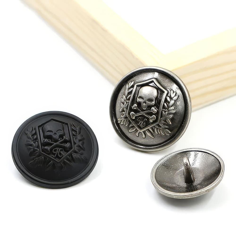 Boutons Tête de Mort