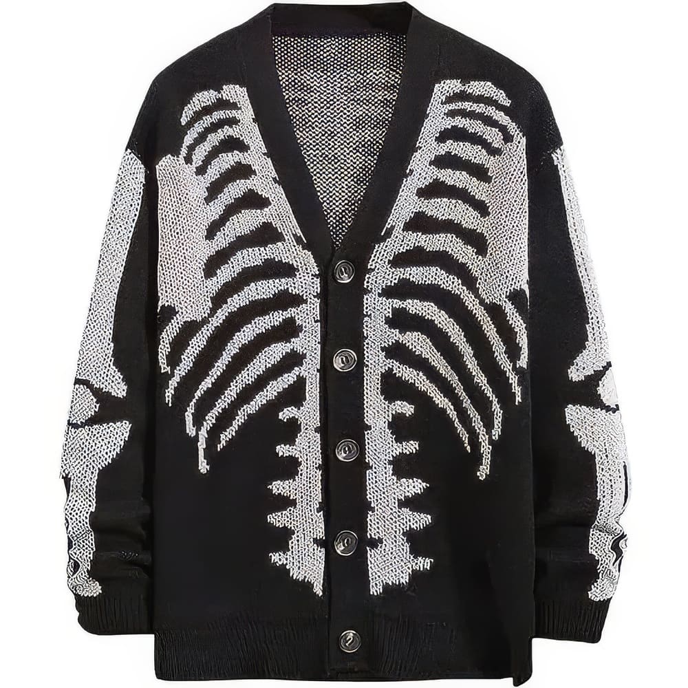 Cardigan Squelette