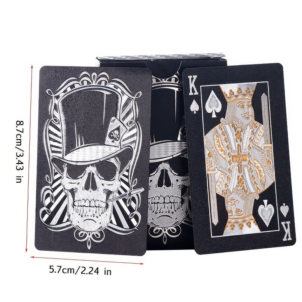 Carte à Jouer Tête de Mort
