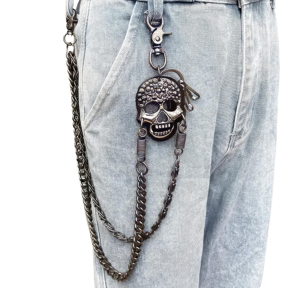 Chaine de Pantalon Tête de Mort