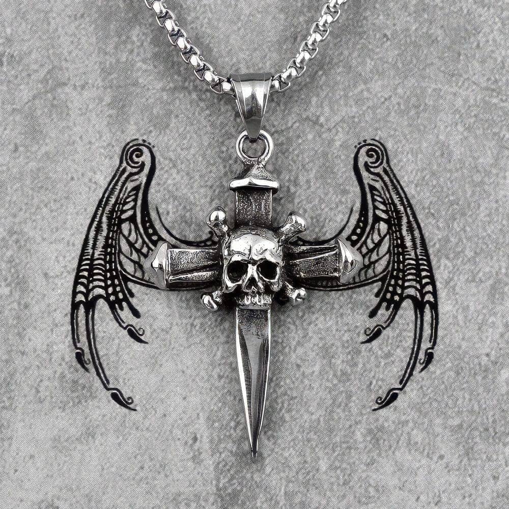 Collier Crane Croix