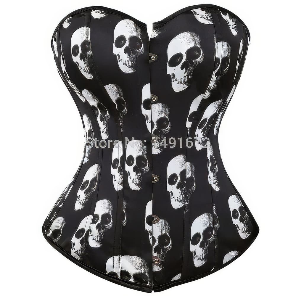 Corset Tête de Mort