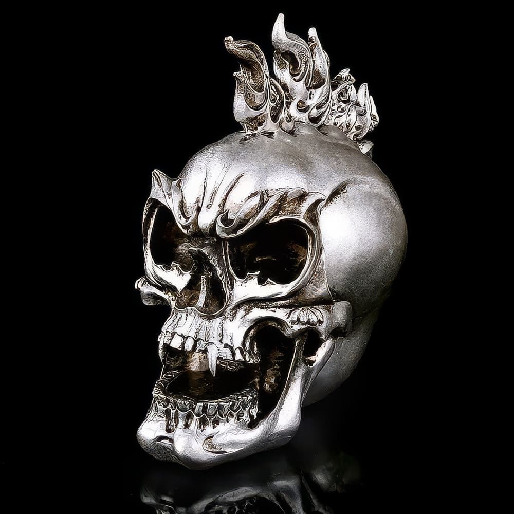 Crane Tête de Mort Punk