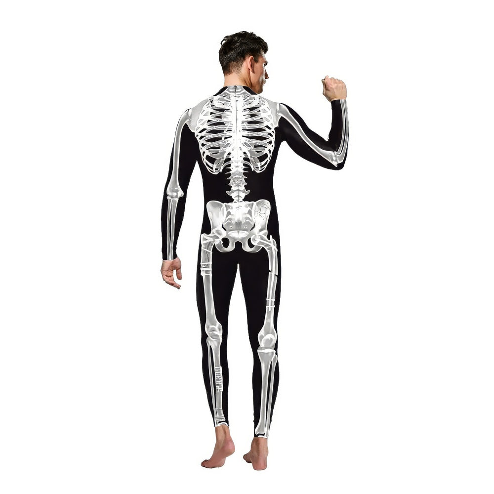 Cosplay Squelette Noir et Blanc