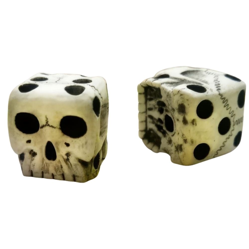 Dés à Jouer Tête de Mort