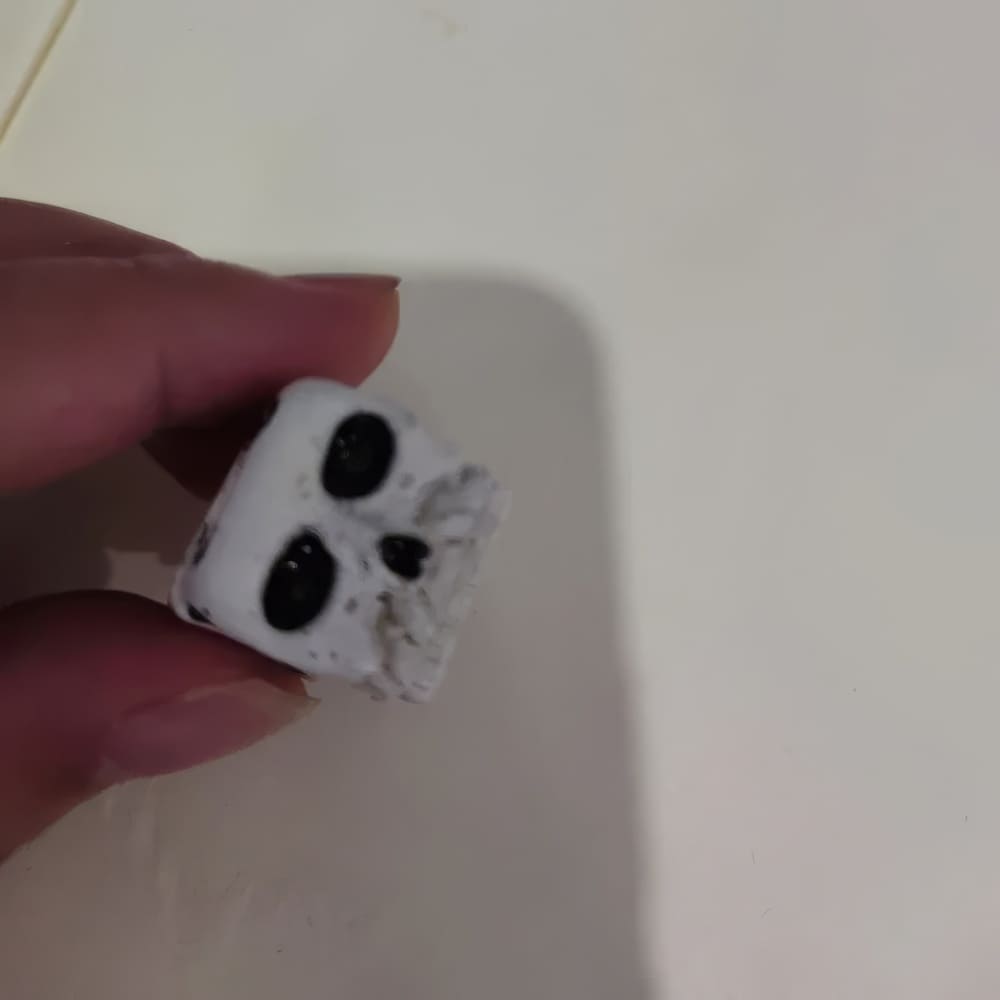 Dés à Lancer Tête de Mort