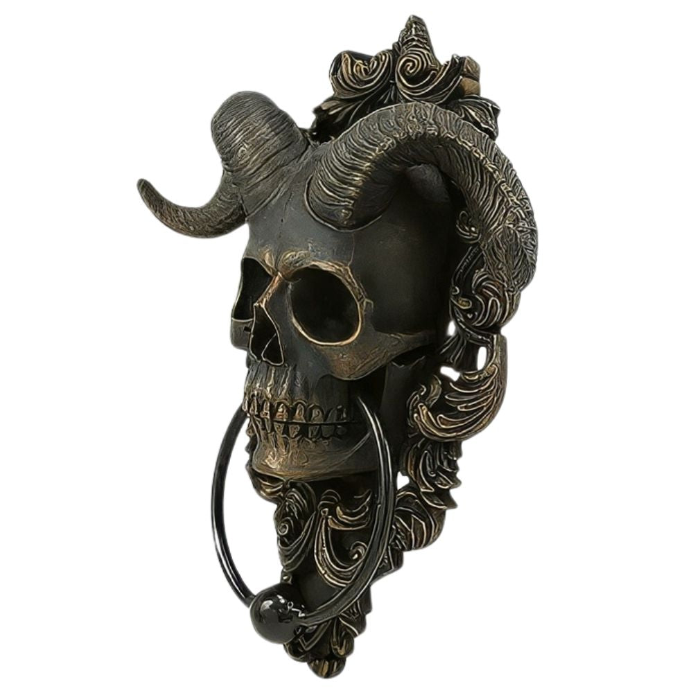 Heurtoir De Porte Tête de Mort