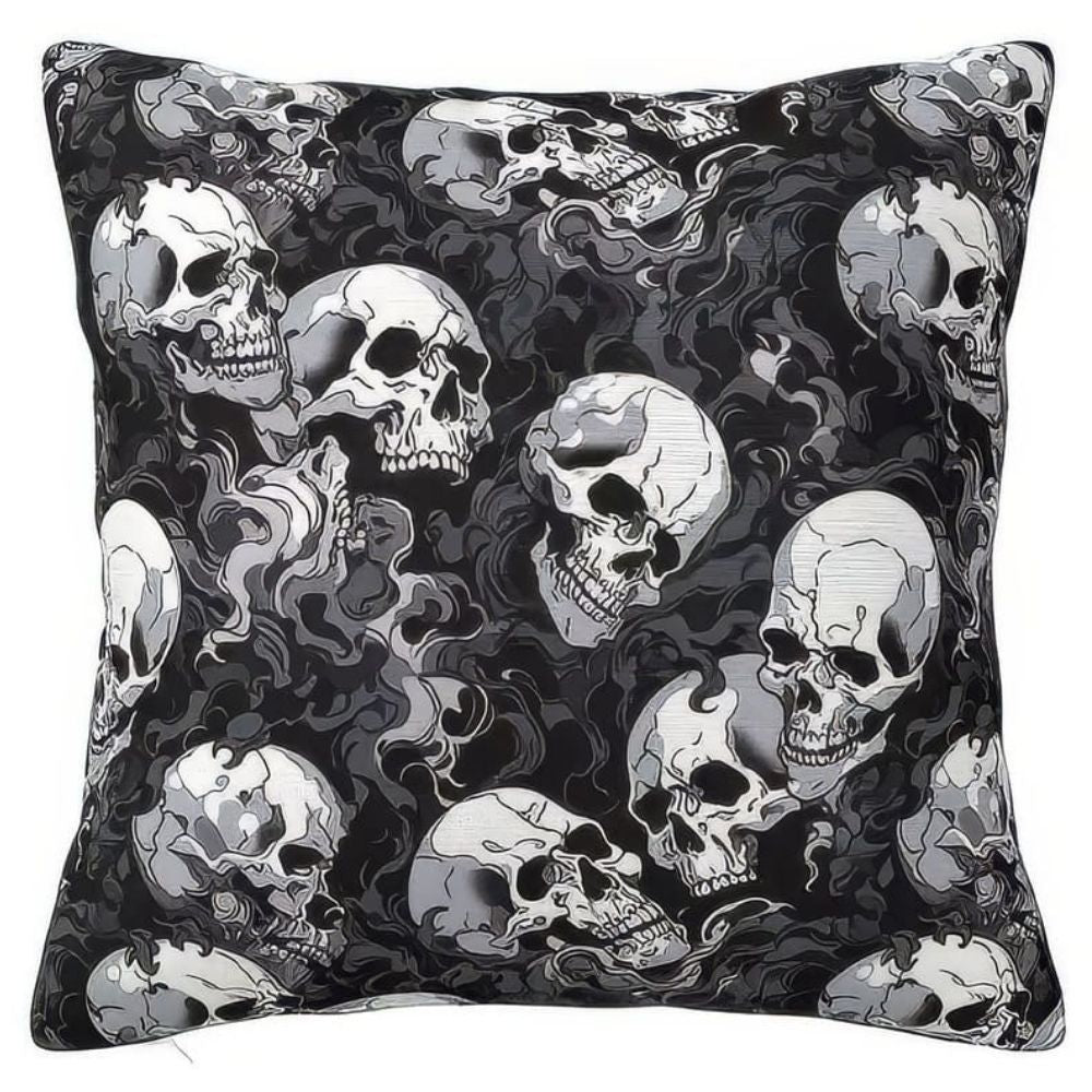 Housse de Coussin Tête De Mort