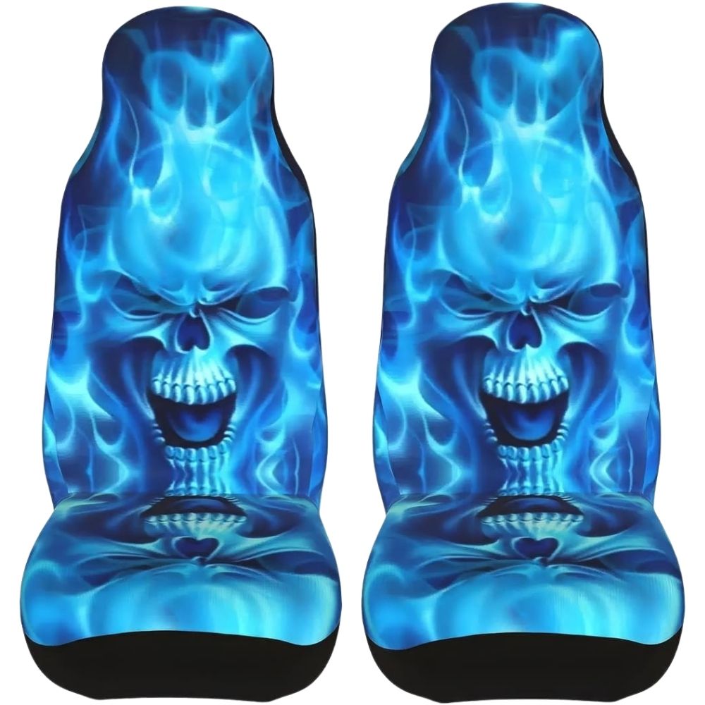 Housse Voiture Tête de Mort