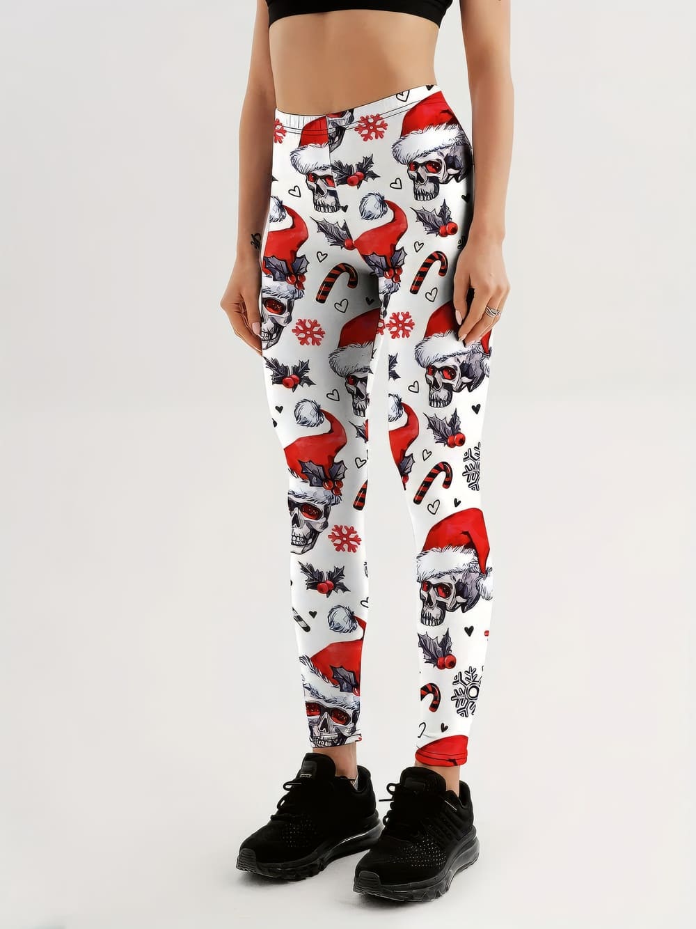 Pantalon Moulant Femme Tête de Mort