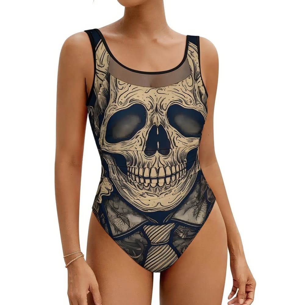 Maillot De Bain Tête de Mort