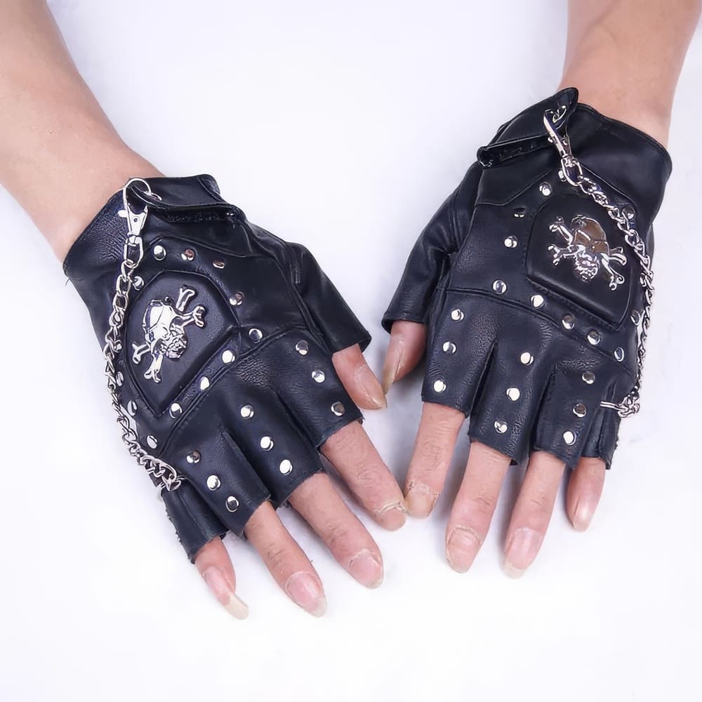 Mitaine Crane à Chaine et Rivets