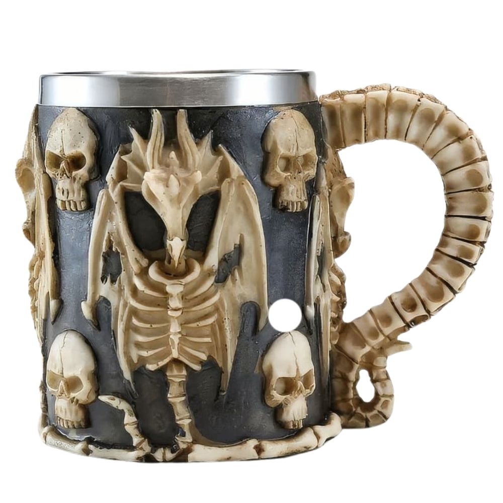 Mug Squelette De Dragon
