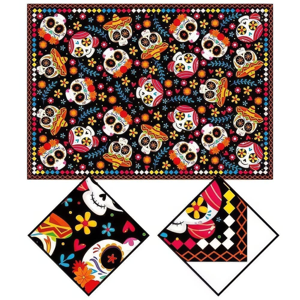 Nappe Tête De Mort