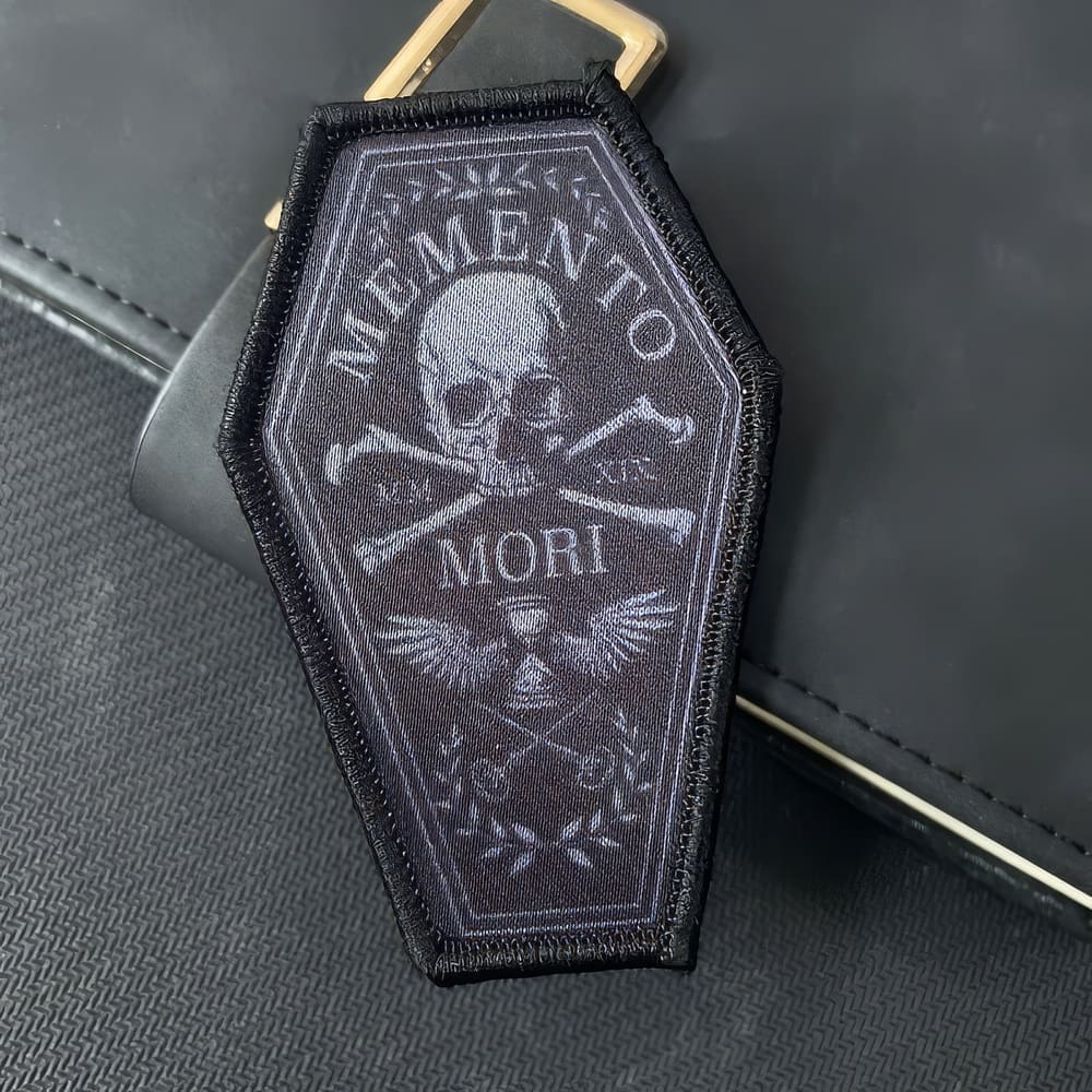 Patch Velcro Skull Memento Mori