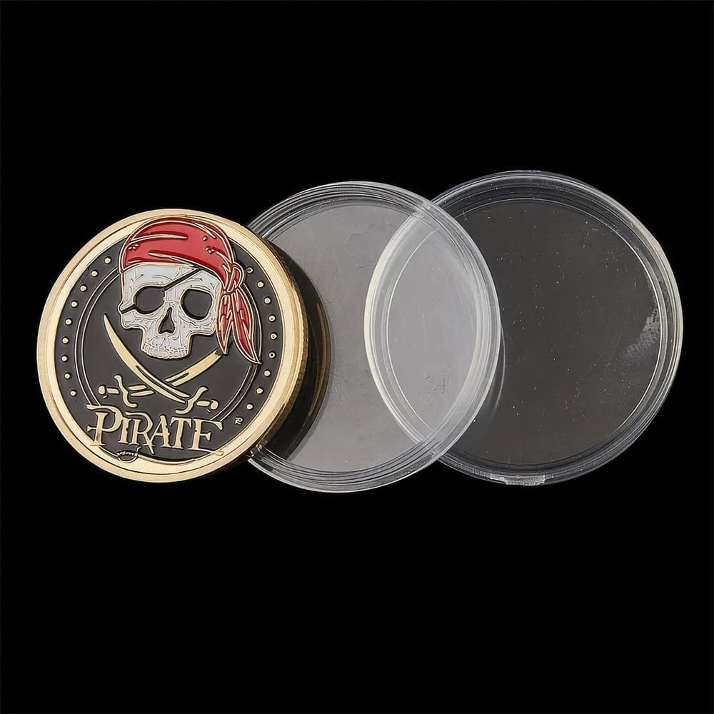 Pièce Tête de Mort Vintage