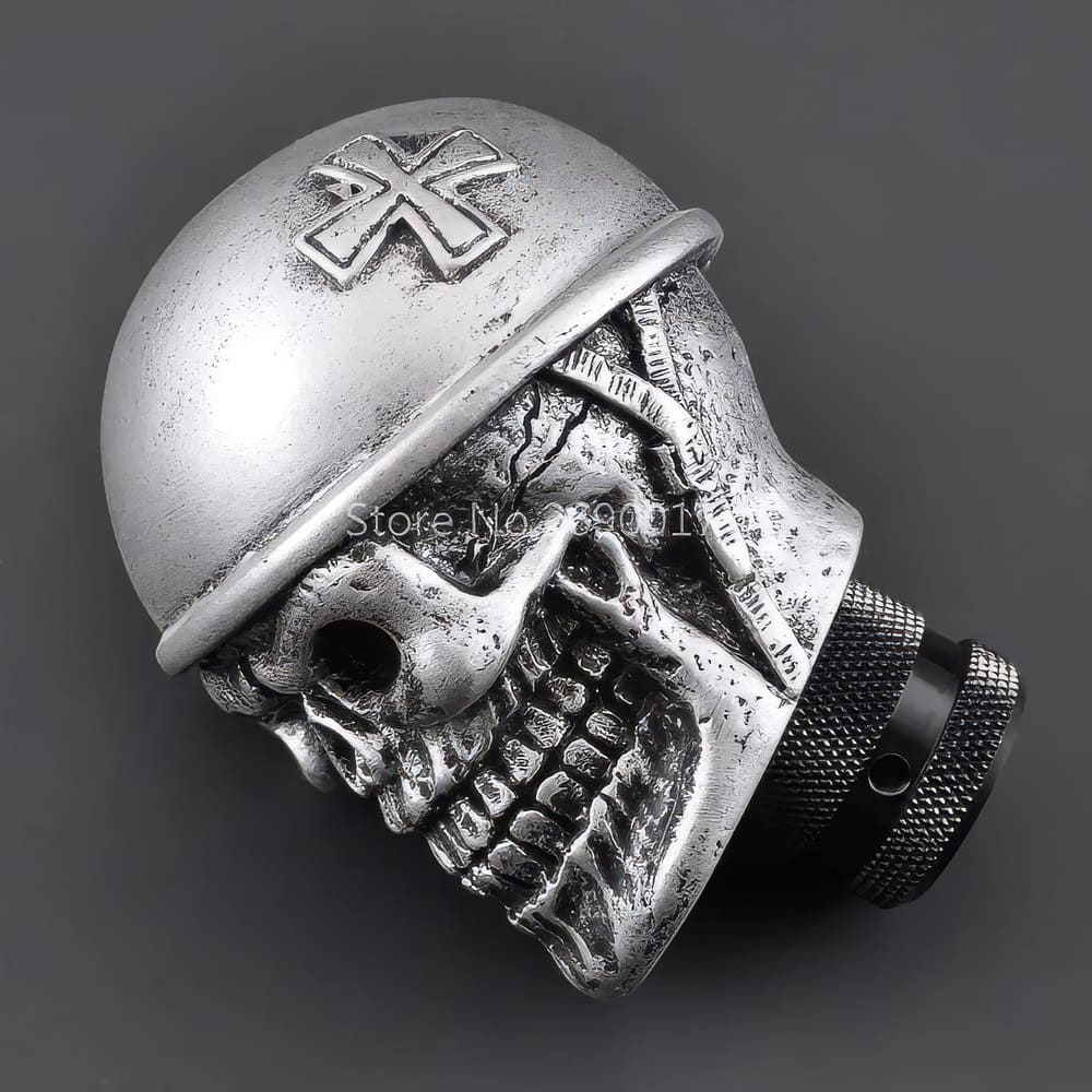 Pommeau de Levier de Vitesse Skull