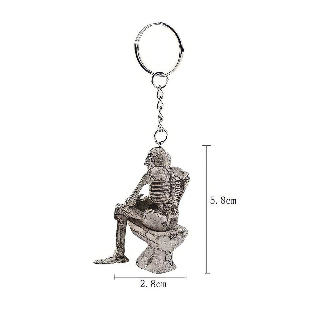 Porte-Clé Squelette au Cabinet