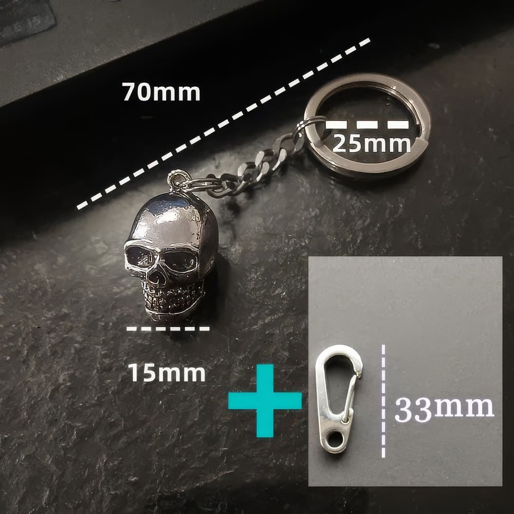 Porte Clé Skull
