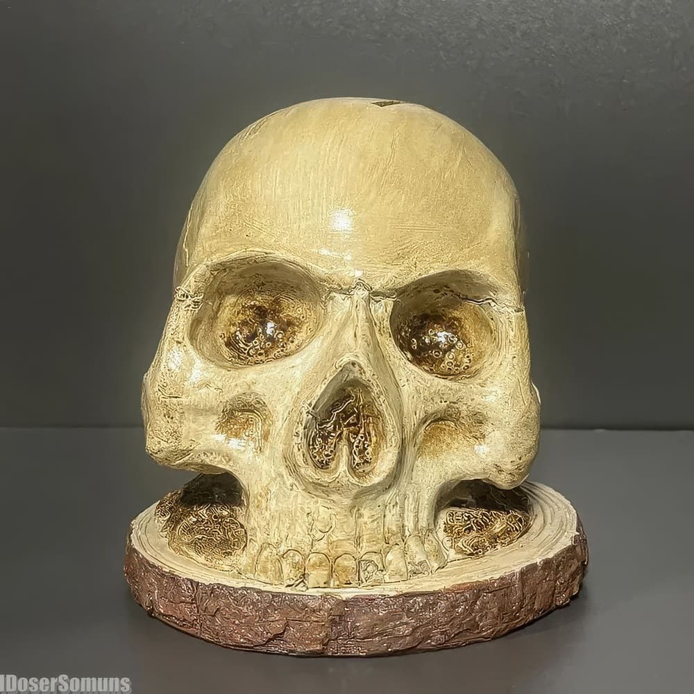 Rangement Couteau Cuisine Tête de Mort