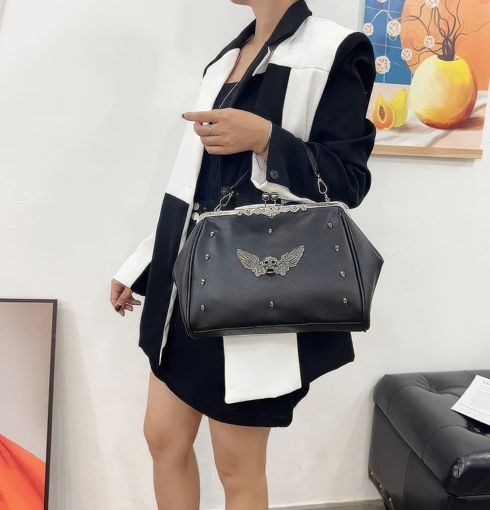 Sac à Main Skull Ailes