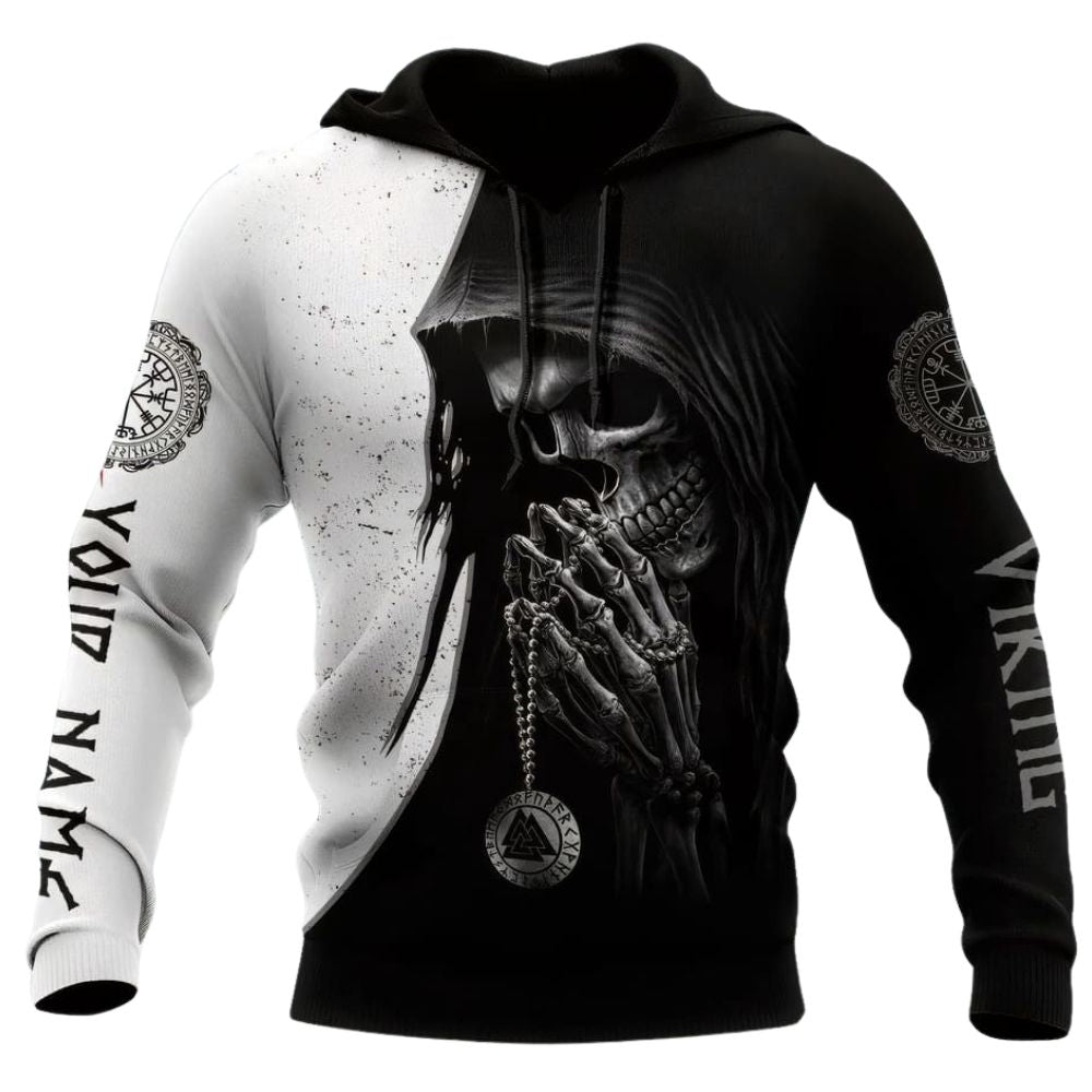 Sweat Tête De Mort Viking