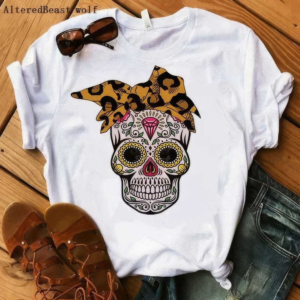 T-Shirt Crane Mexicain Femme