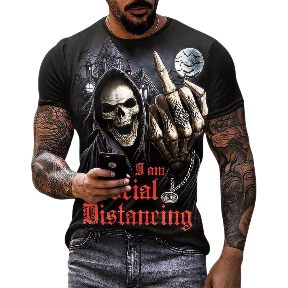 T-Shirt Faucheuse Doigt D'Honneur