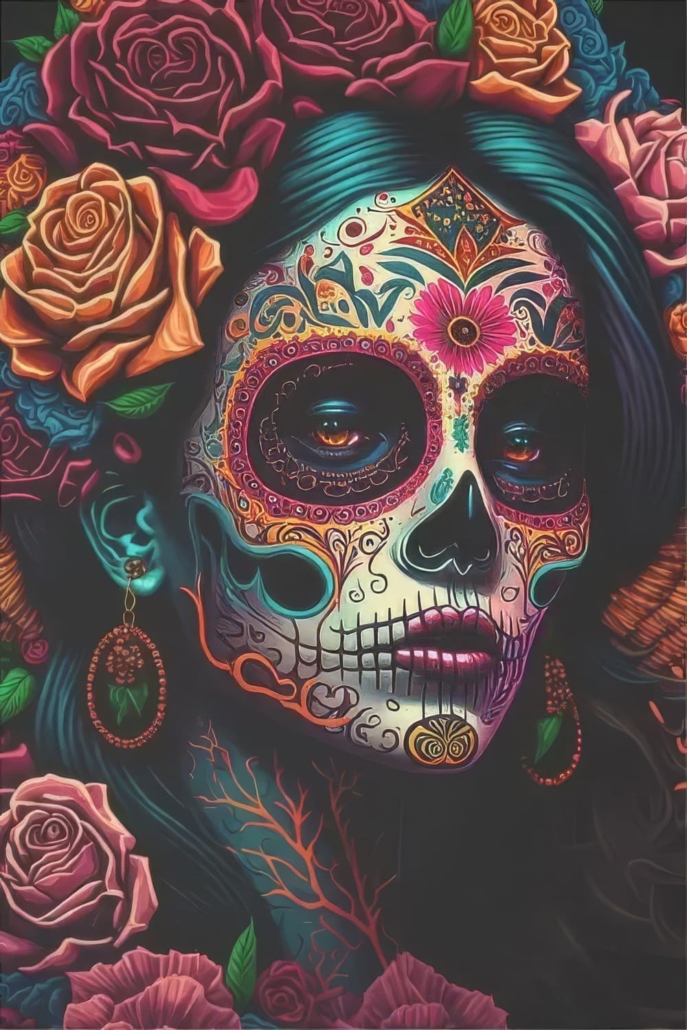 Toile La Catrina