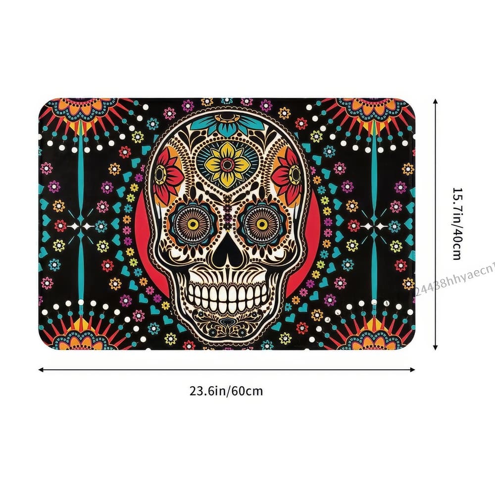 Tapis De Bain Calavera