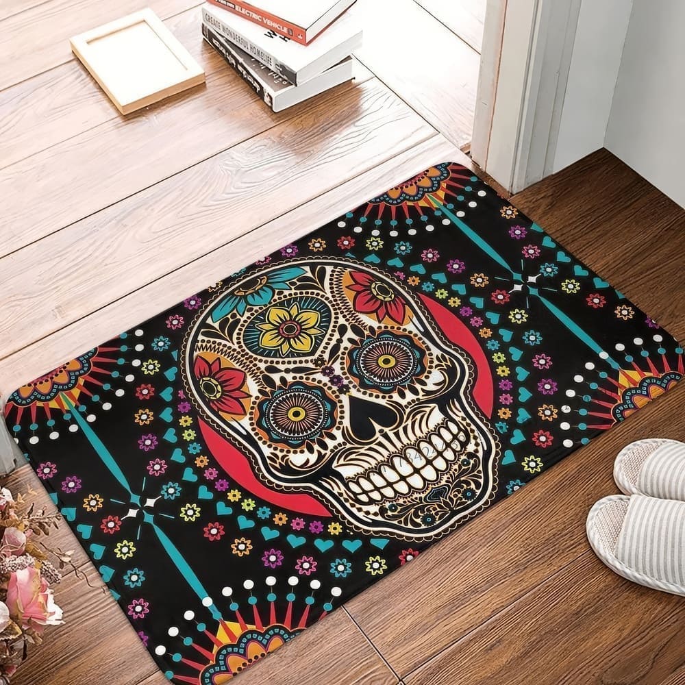 Tapis De Bain Tête de Mort