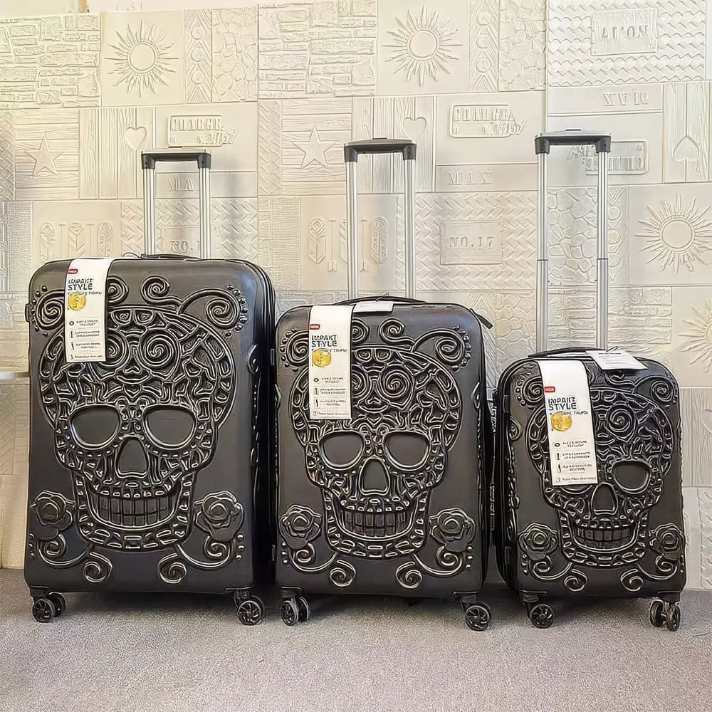 Valise Skull Noire