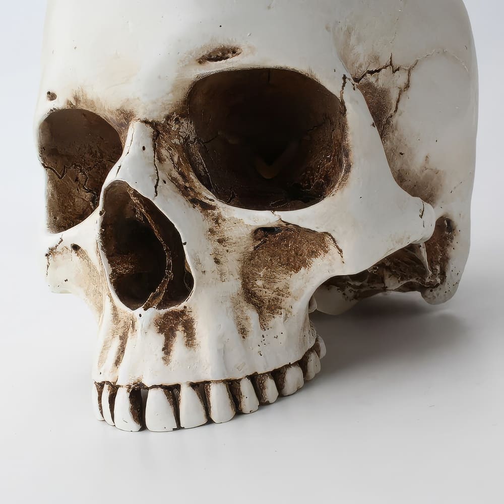 Pot de Fleurs Tête de Mort