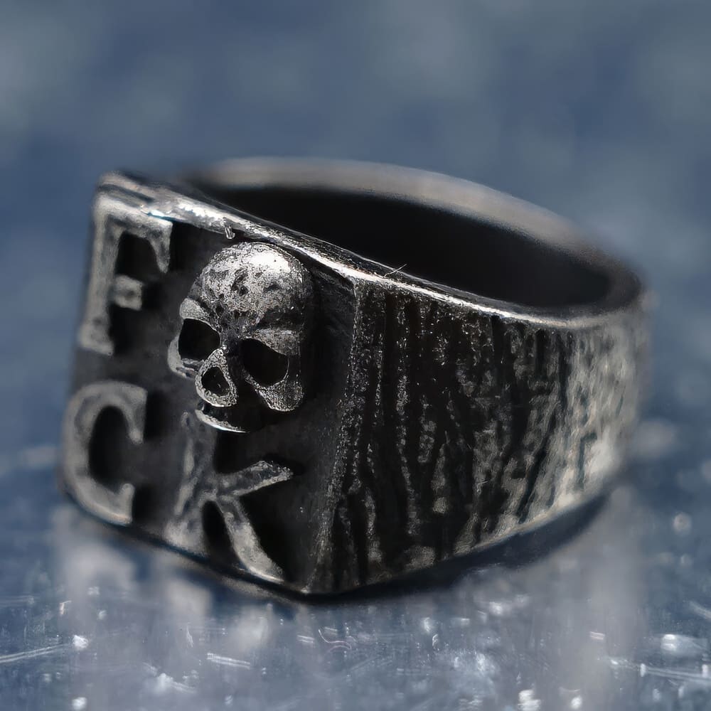 Bague Tête de Mort F*CK