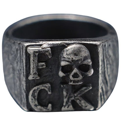 Bague Tête de Mort F*CK