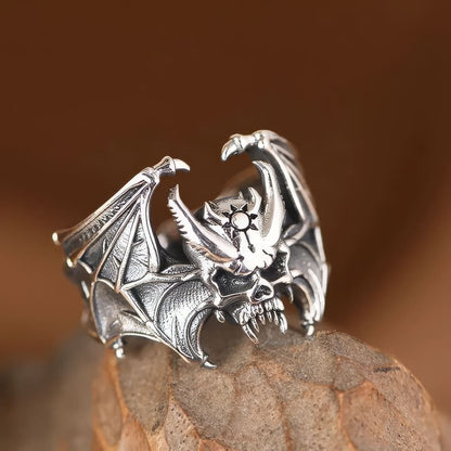 Bague Crane Chauve Souris