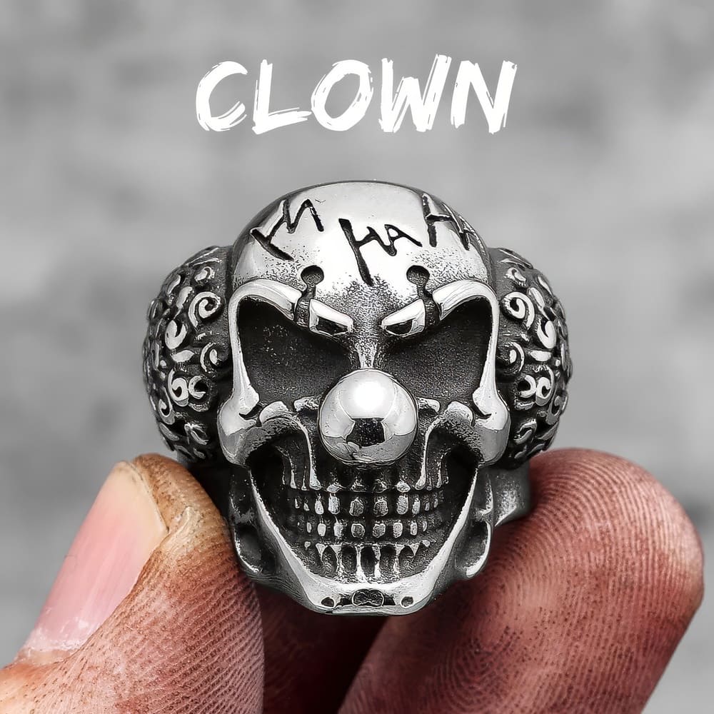 Bague Skull Joker