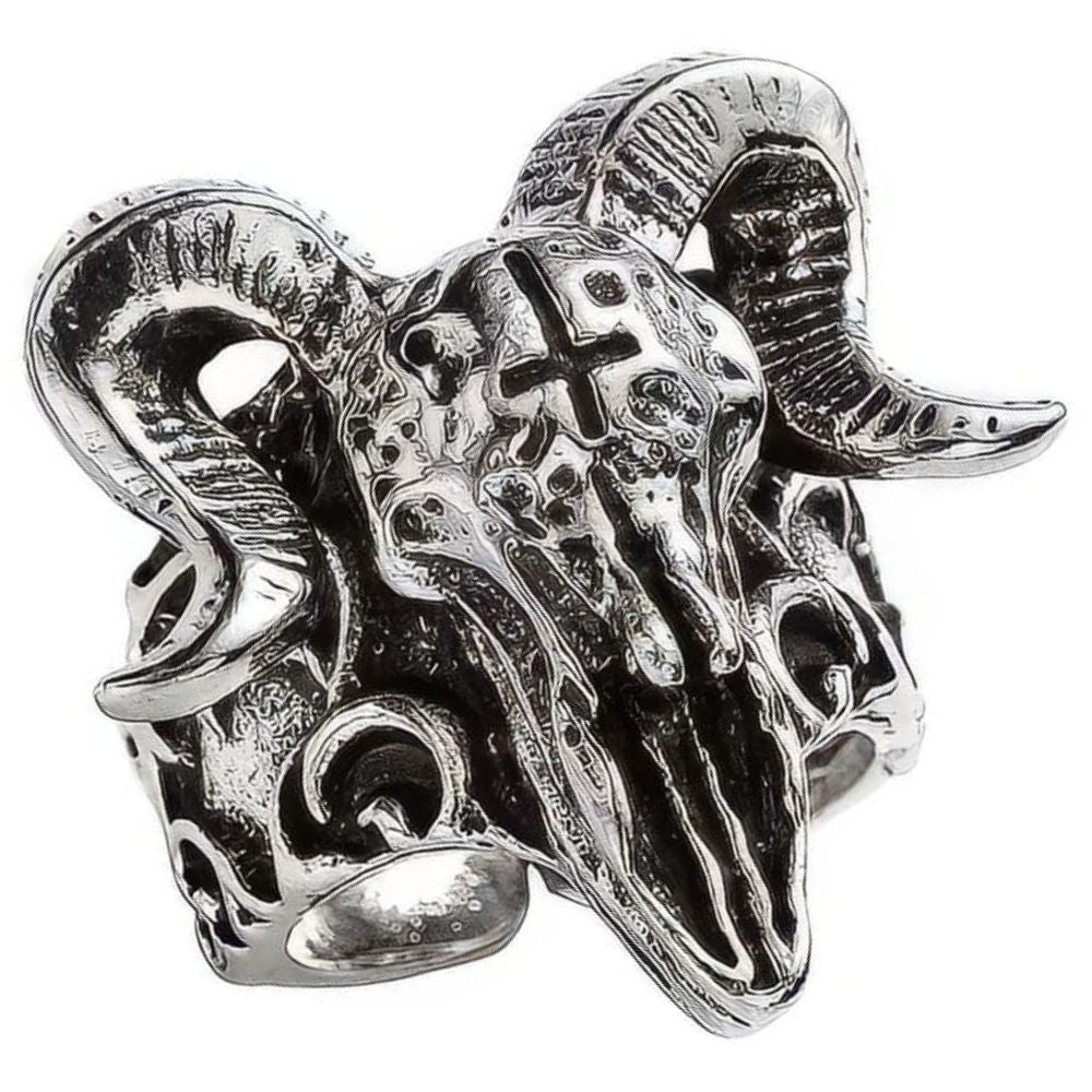 Bague Tête de Mort Goat