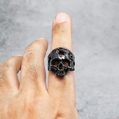 Bague Tête de Mort Hideuse