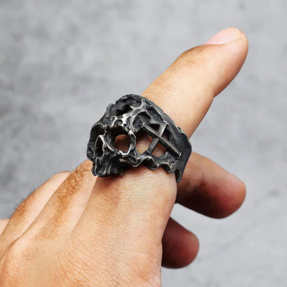 Bague Tête de Mort Hideuse