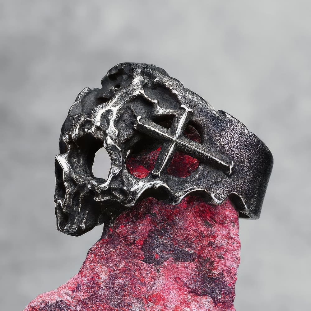 Bague Tête de Mort Moche