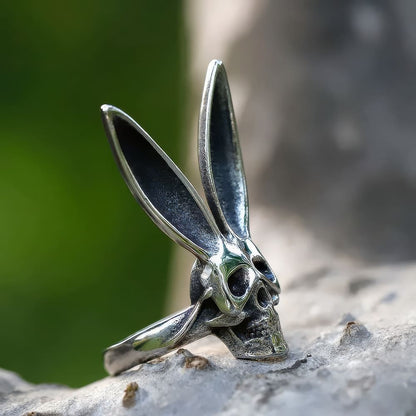 Bague Skull Lapin