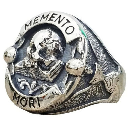 Bague Tête de Mort Memento Mori