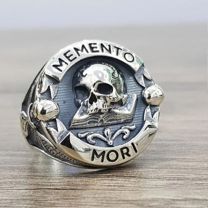 Bague Crane Memento Mori