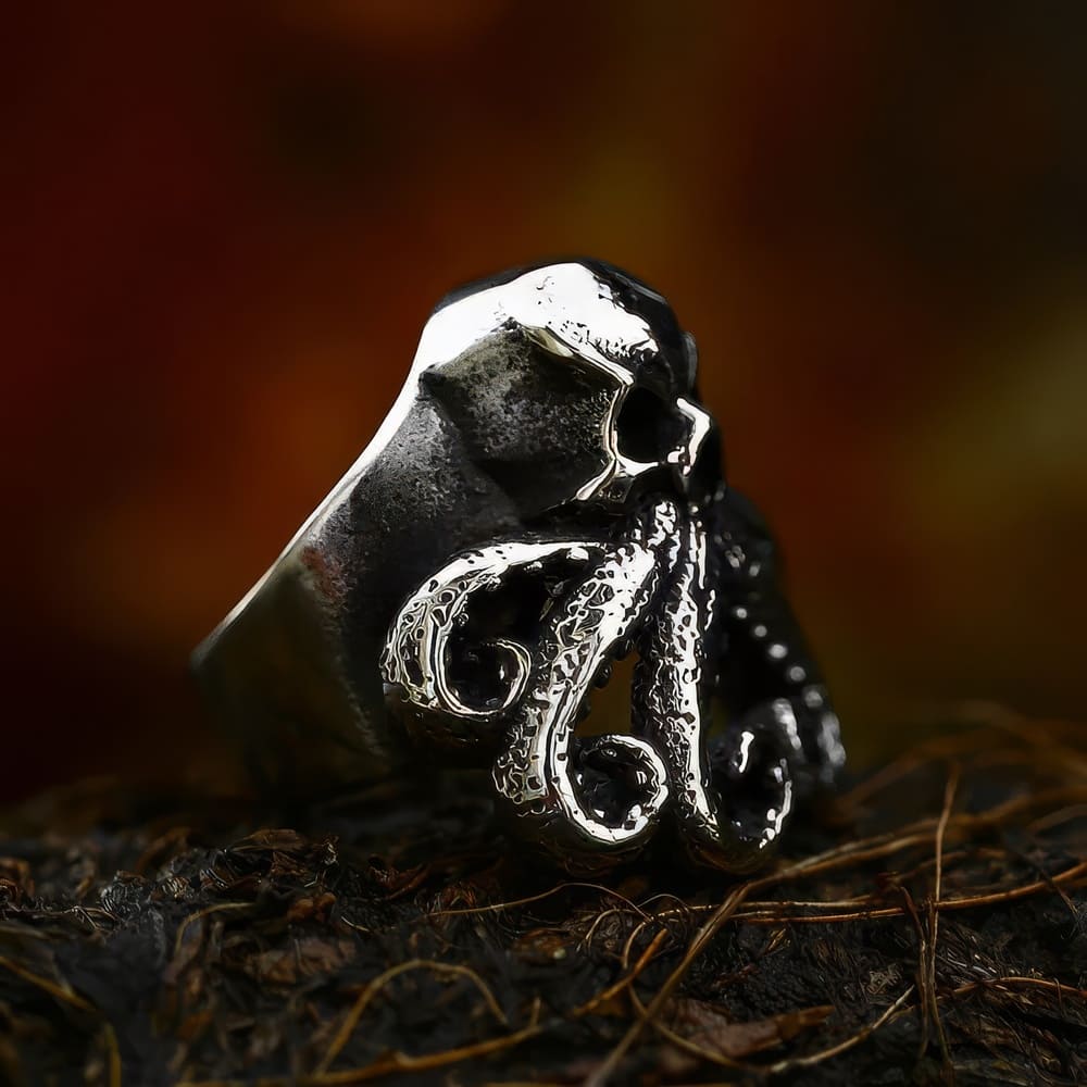 Bague Skull Pouple