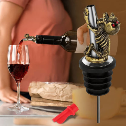 Bec Verseur à Vin Tête de Mort