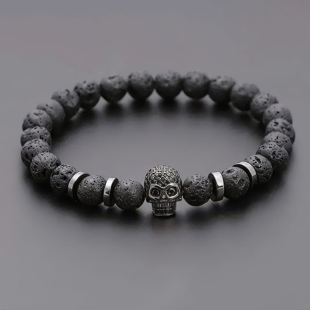 Bracelet Tête de Mort Ajustable