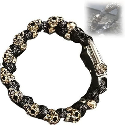 Bracelet Tête de Mort Paracorde