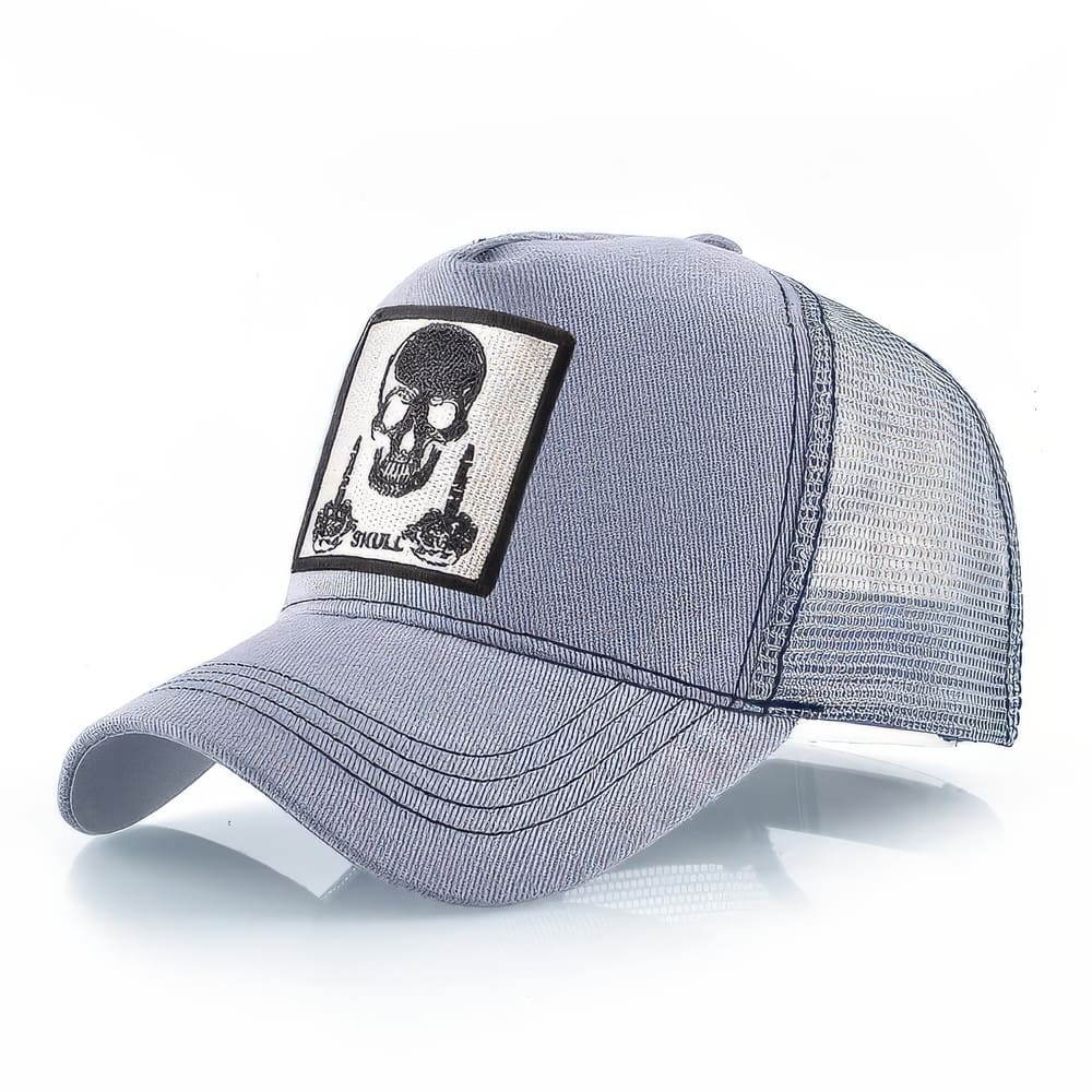 Casquette Skull Doigt d'Honneur